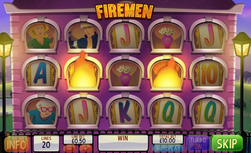 How to play Fireman slot