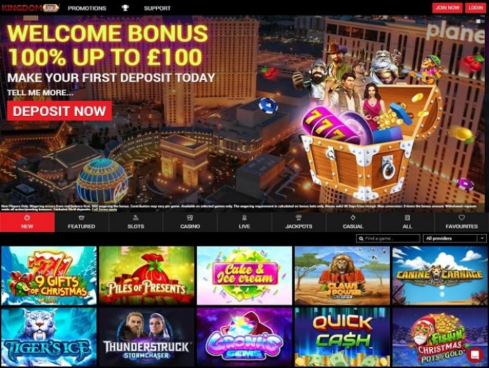 Online casino site KingdomAce