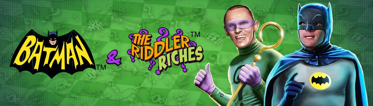 Batman & The Riddler Riches logo