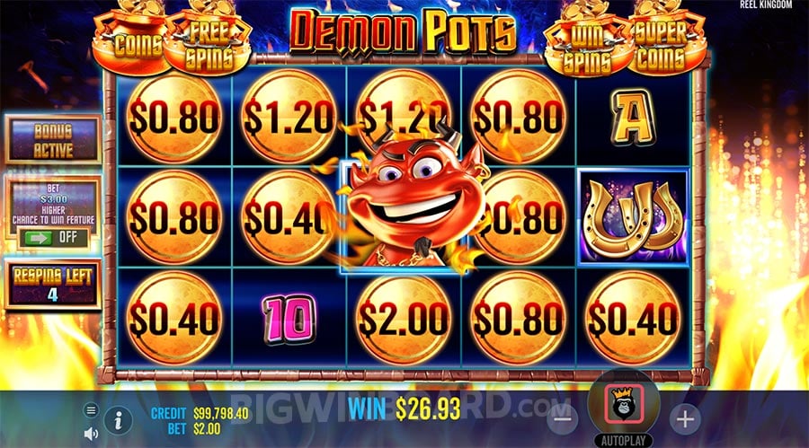 esplorando lo slot Demon Pots