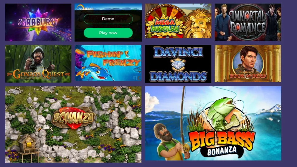 Grosvenor online casino games