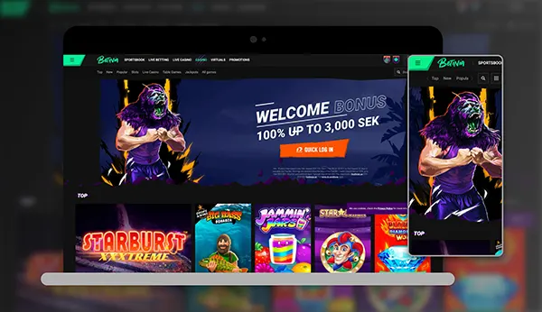 Betinia mobil spielen