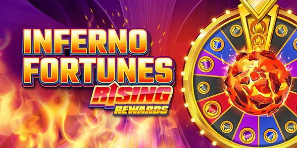 Inferno-themed slot symbols