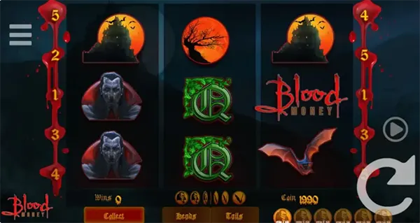 Crime-themed slot design