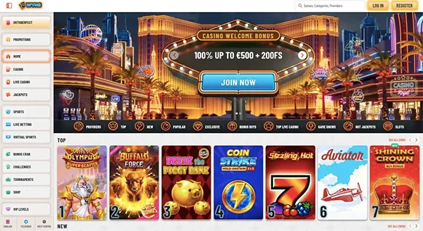 Live dealer Wyns