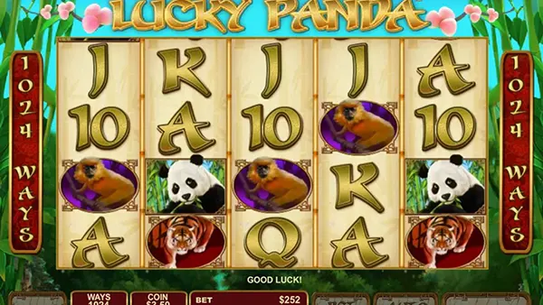 schermata Lucky Pandas