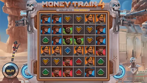 Money Train 4 Menü
