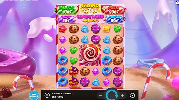 BGaming slot interface